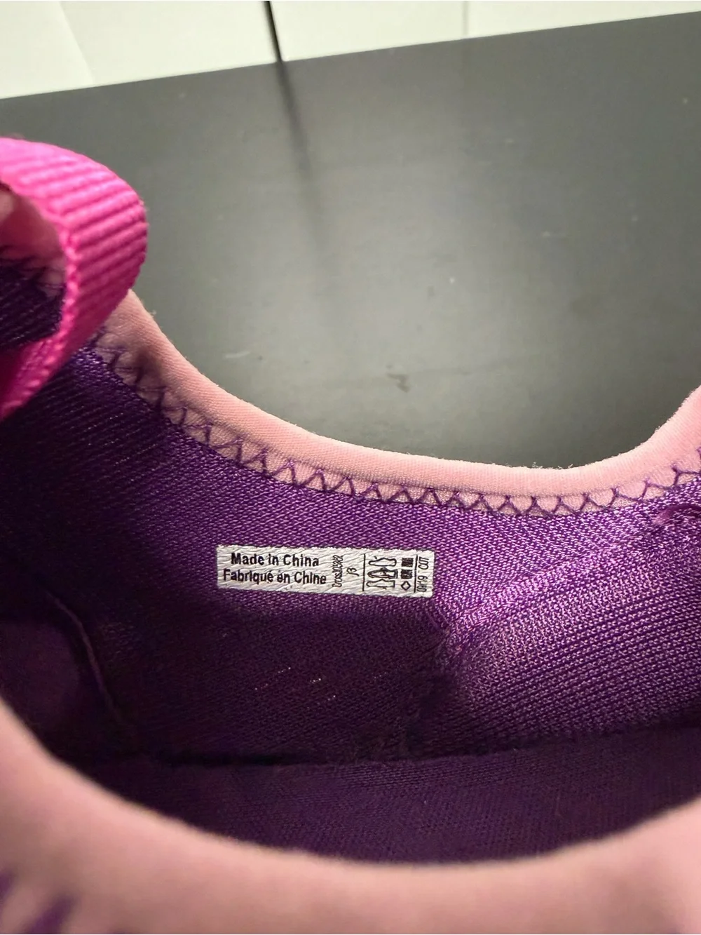 CROCS slip design
